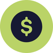 Dollar Sign Icon Box